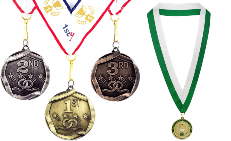 Shooting sport medals
